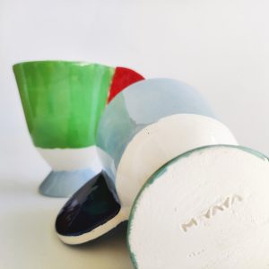 Tazas artesanales de cerámicas