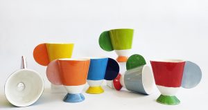 Tazas artesanales de cerámica